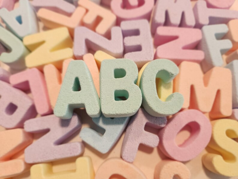 Bath Bomb Alphabet Gift Set