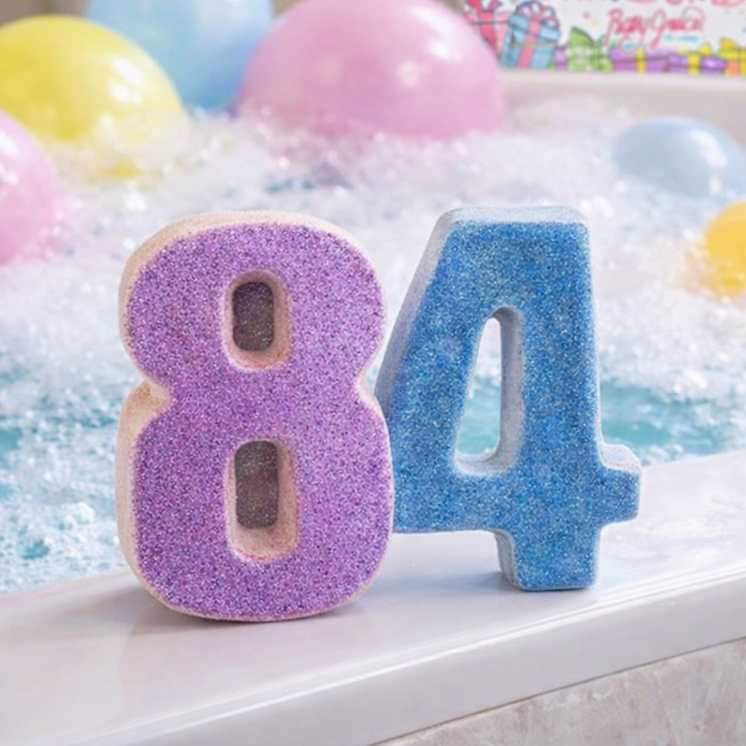 Birthday Number Bath Bomb