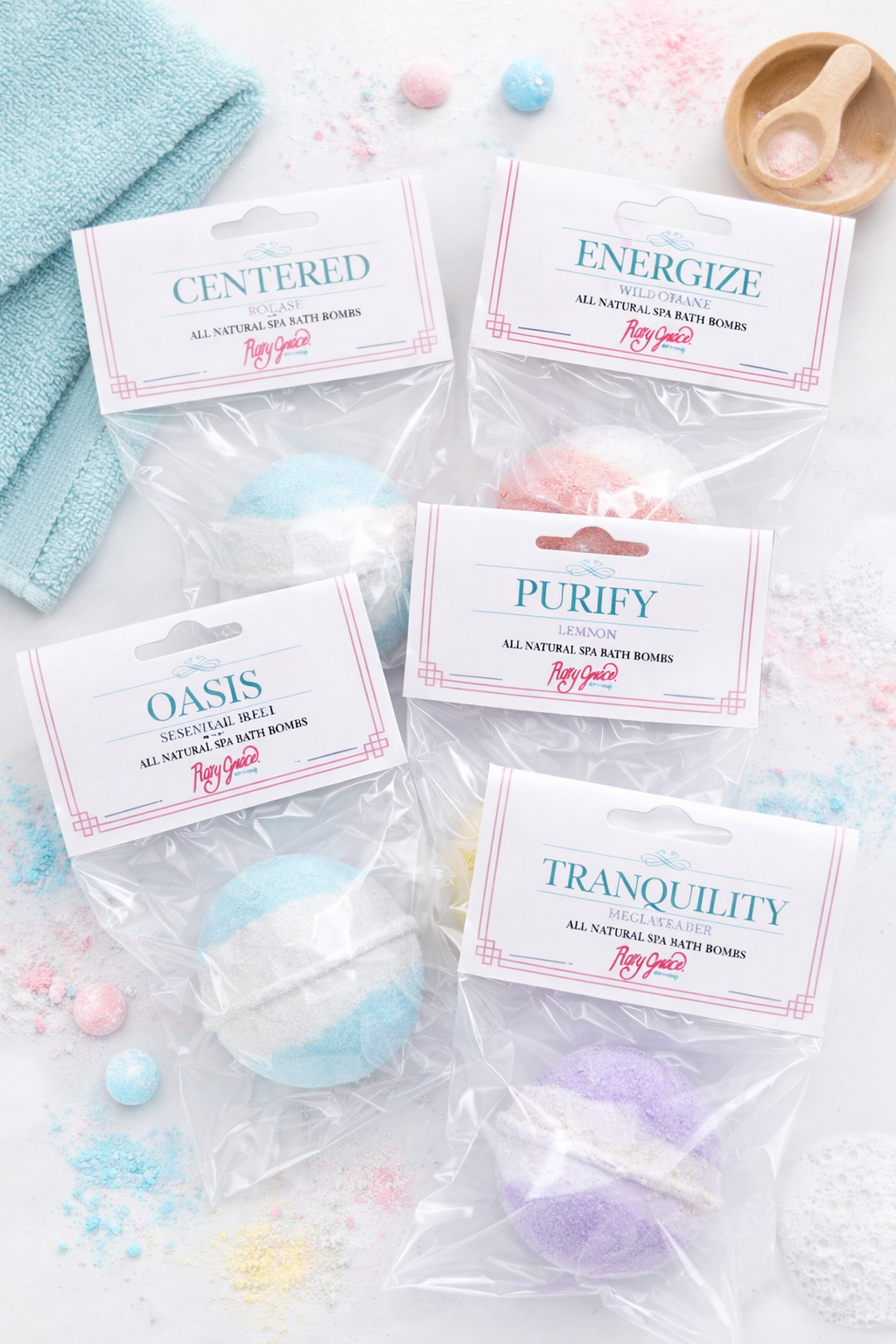Spa Bath Bombs Collection
