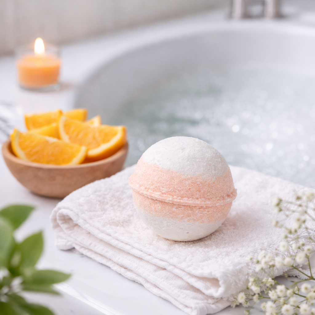 Spa Bath Bombs Collection - Energized (Wild Orange)