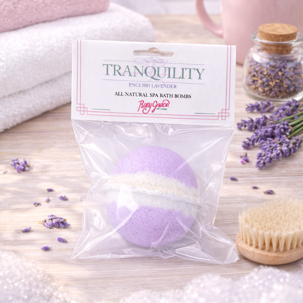 Spa Bath Bombs Collection - Tranquility (Lavender)