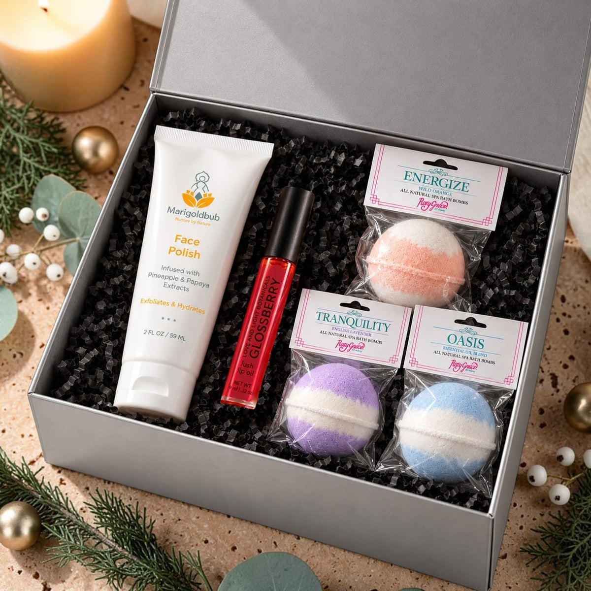 Limited Edition Glow & Unwind Holiday Gift Set