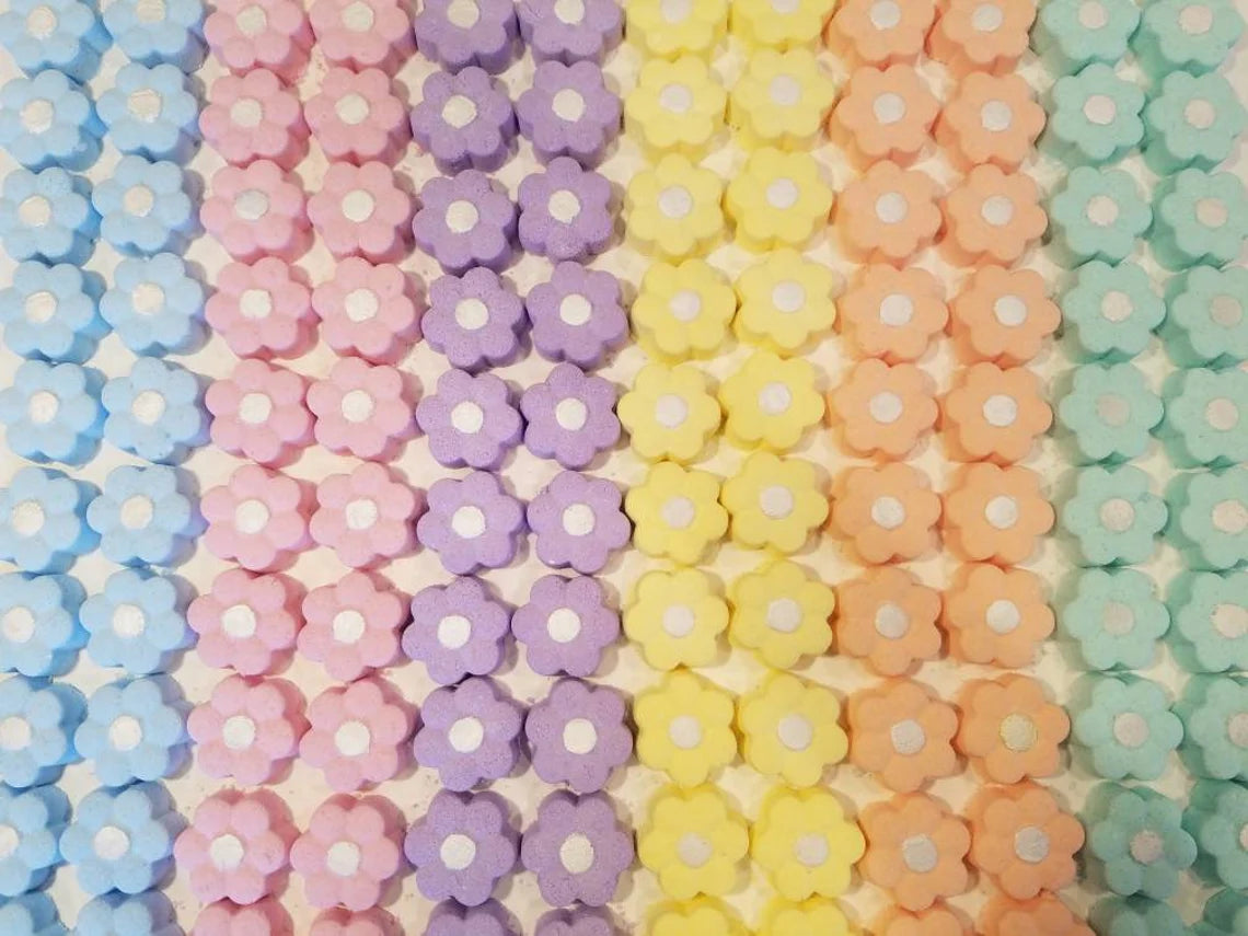 Mini Bath Bomb Daisies