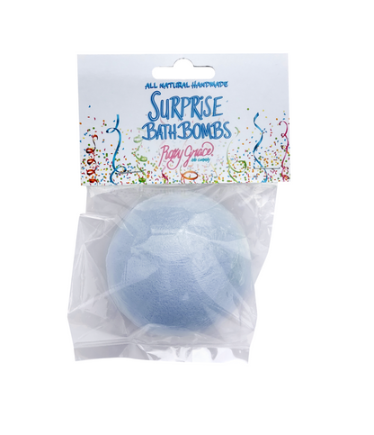 Natural Surprise Bath Bomb for Boys- Dye-free, 3-inch Bath Bomb with Mystery Toy Inside