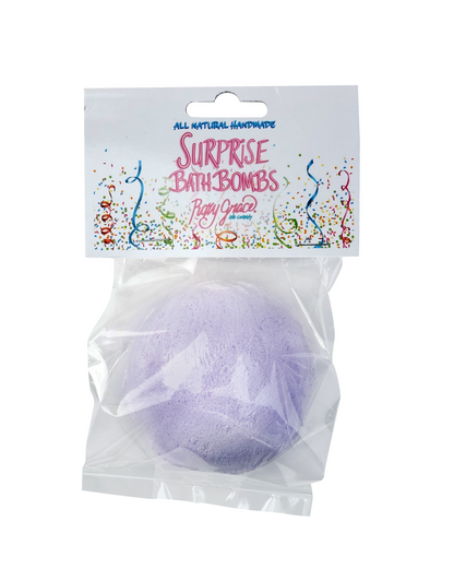Extra Large Surprise Bath Bomb for Girls | Natural & Dye-Free