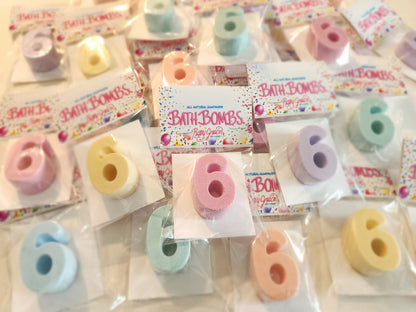 Number Bath Bombs