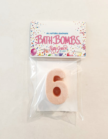 Number Bath Bombs