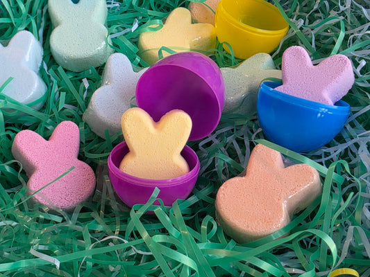 Mini Bunny Bath Bombs- Easter Egg Fillers