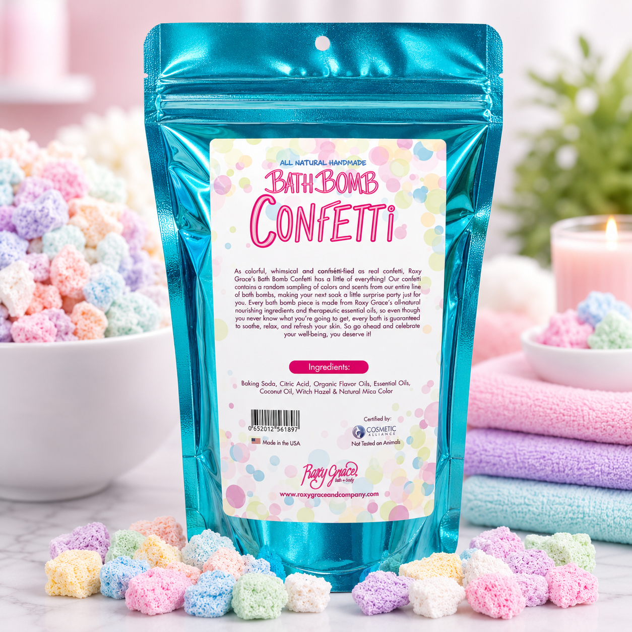 Bath Bomb Confetti