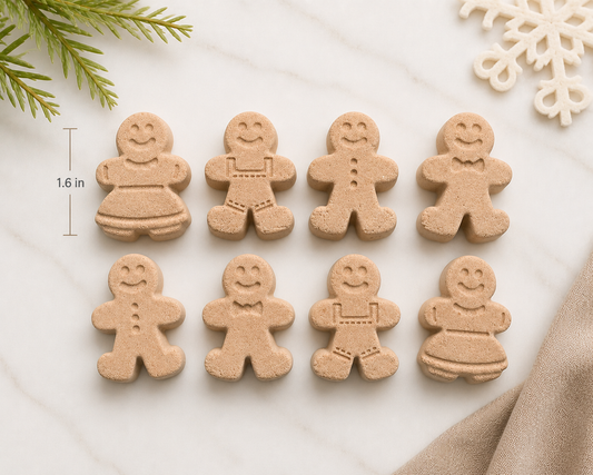 Christmas Mini Bath Gingerbread Man