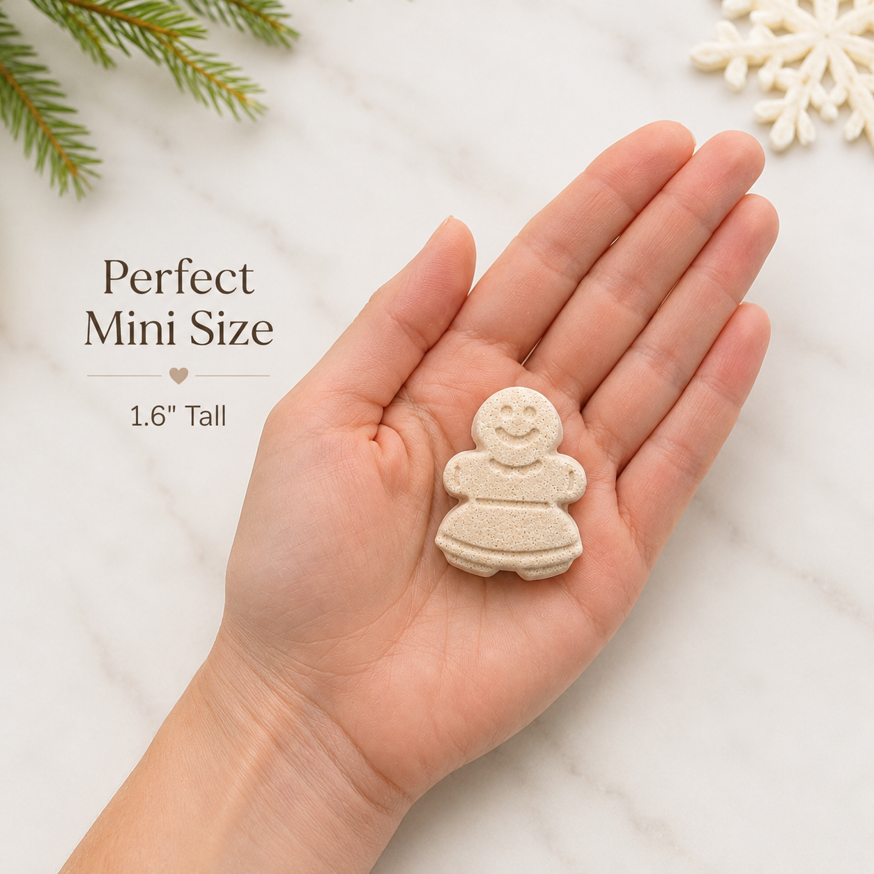 Christmas Mini Bath Gingerbread Man