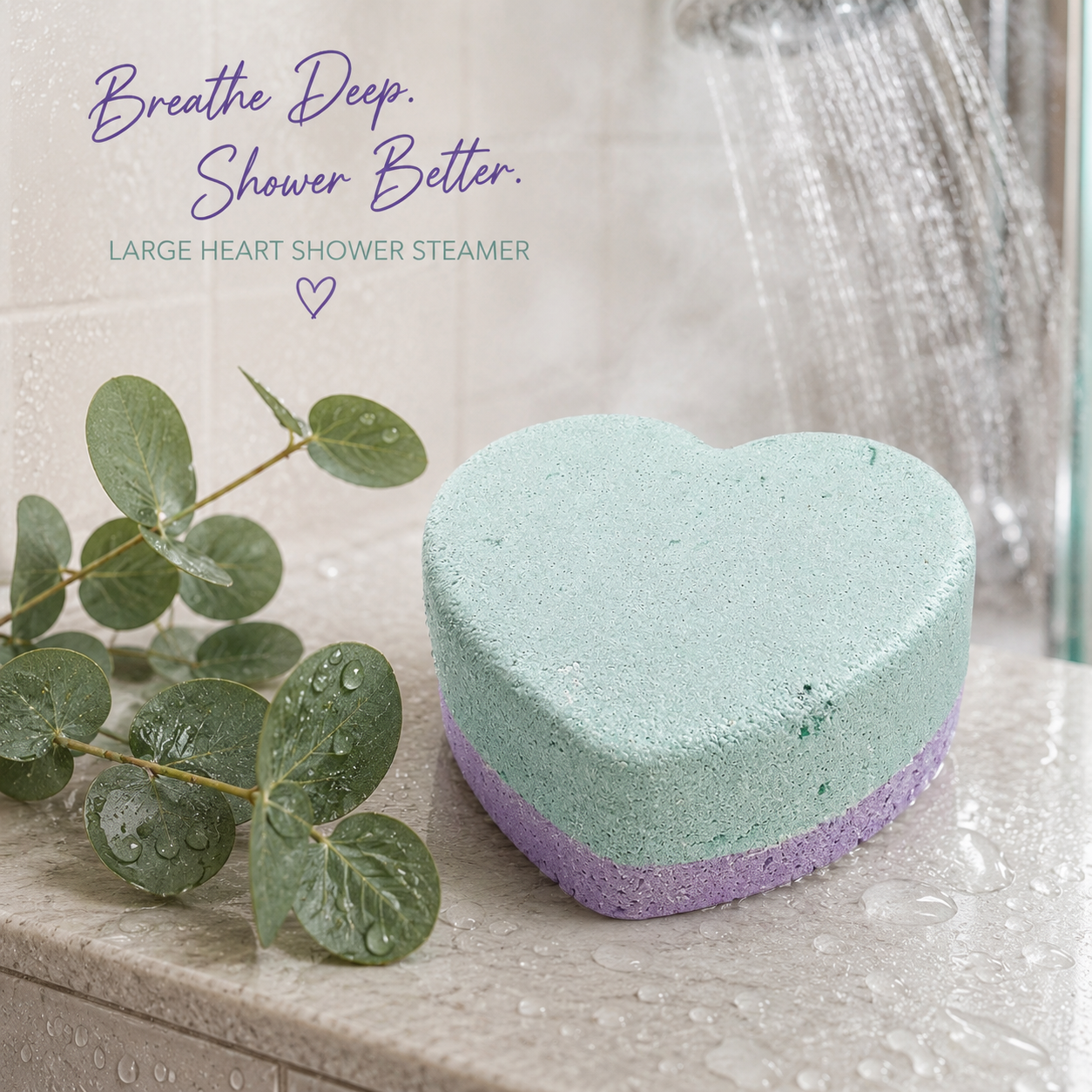 Heart Shower Steamer