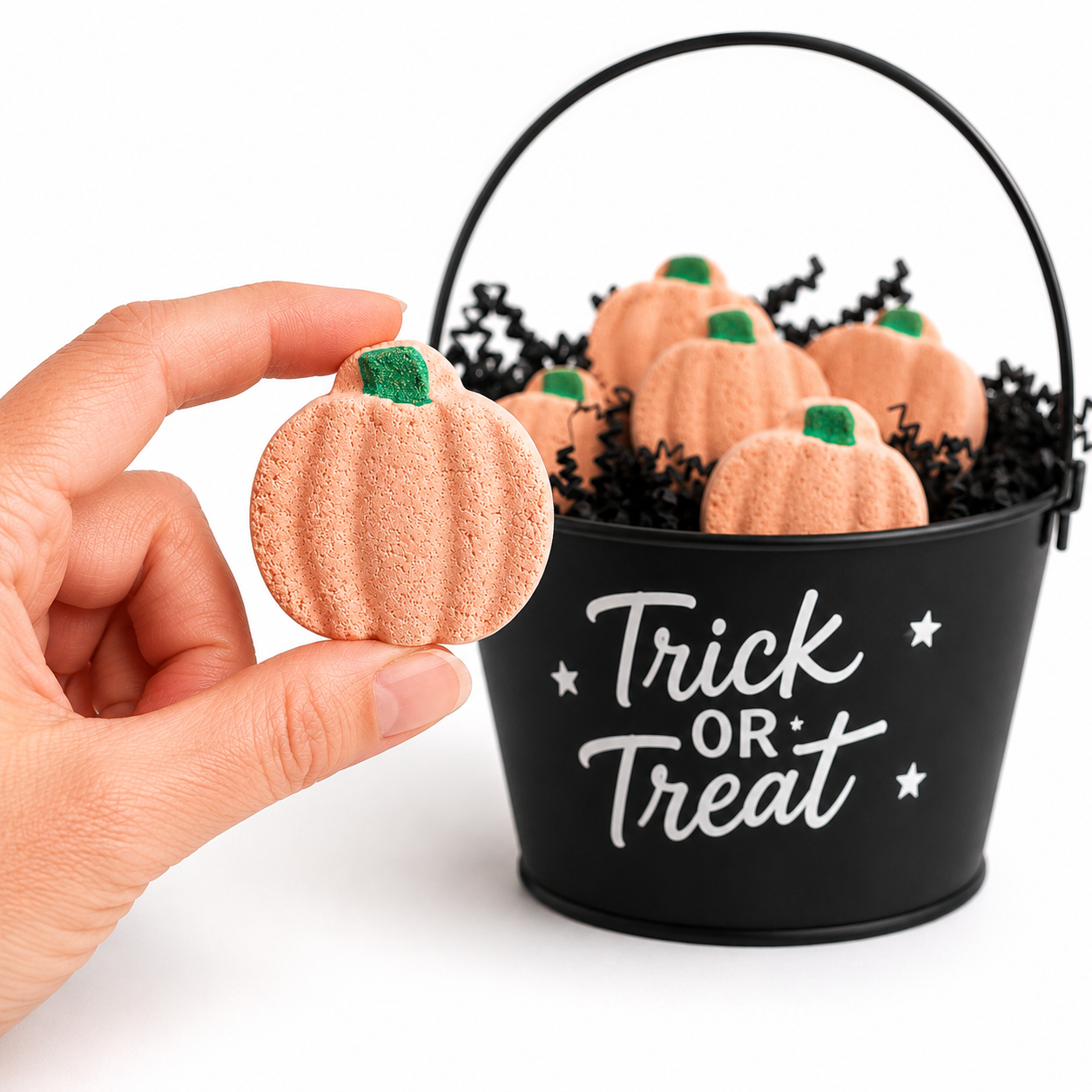 Halloween Mini Pumpkin Bath Bombs