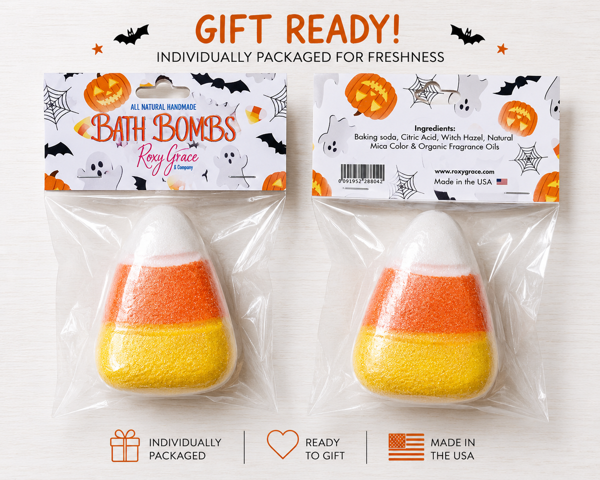 Candy Corn Bath Bomb
