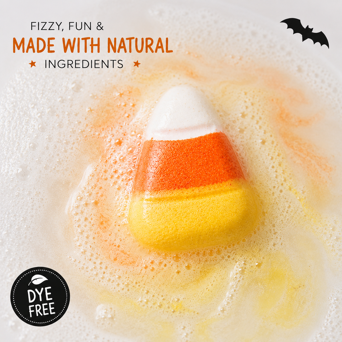 Candy Corn Bath Bomb