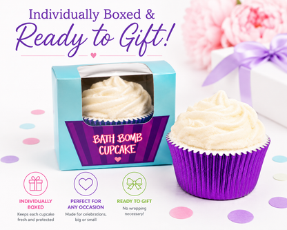 Bath Bomb Cupcake Party Favors