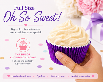 Bath Bomb Cupcake Party Favors