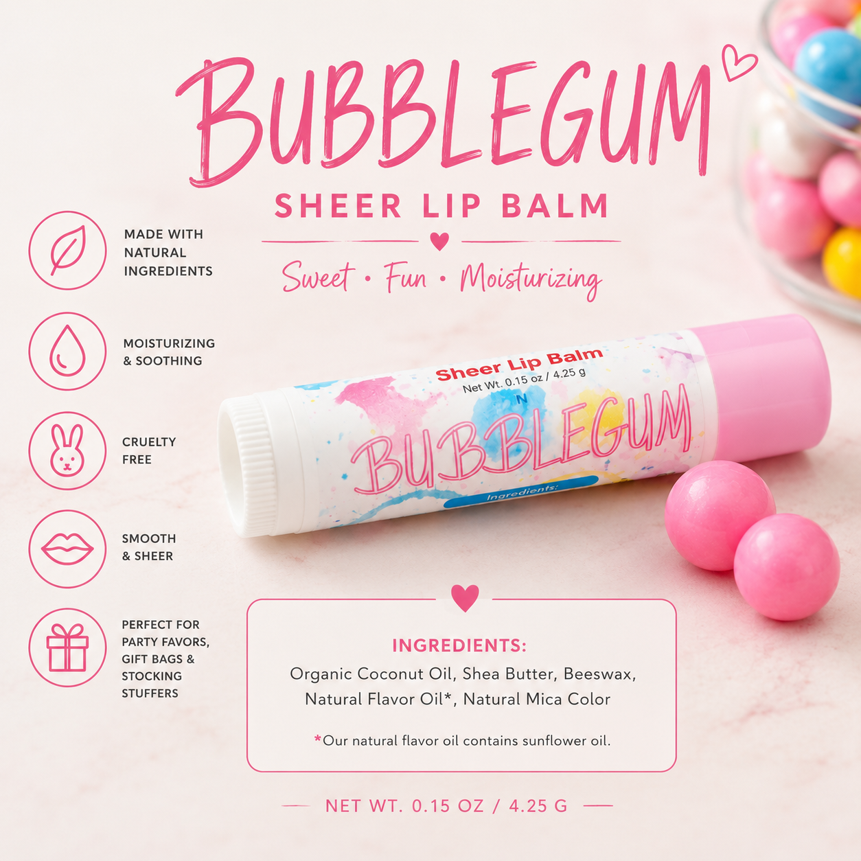 Lip Balm – Bubblegum