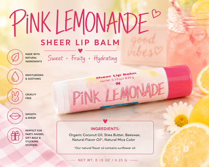 Lip Balm – Pink Lemonade