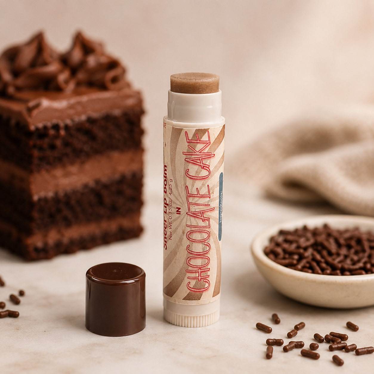 Lip Balm – Chocolate Cake