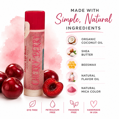 Lip Balm – Cherry Berry