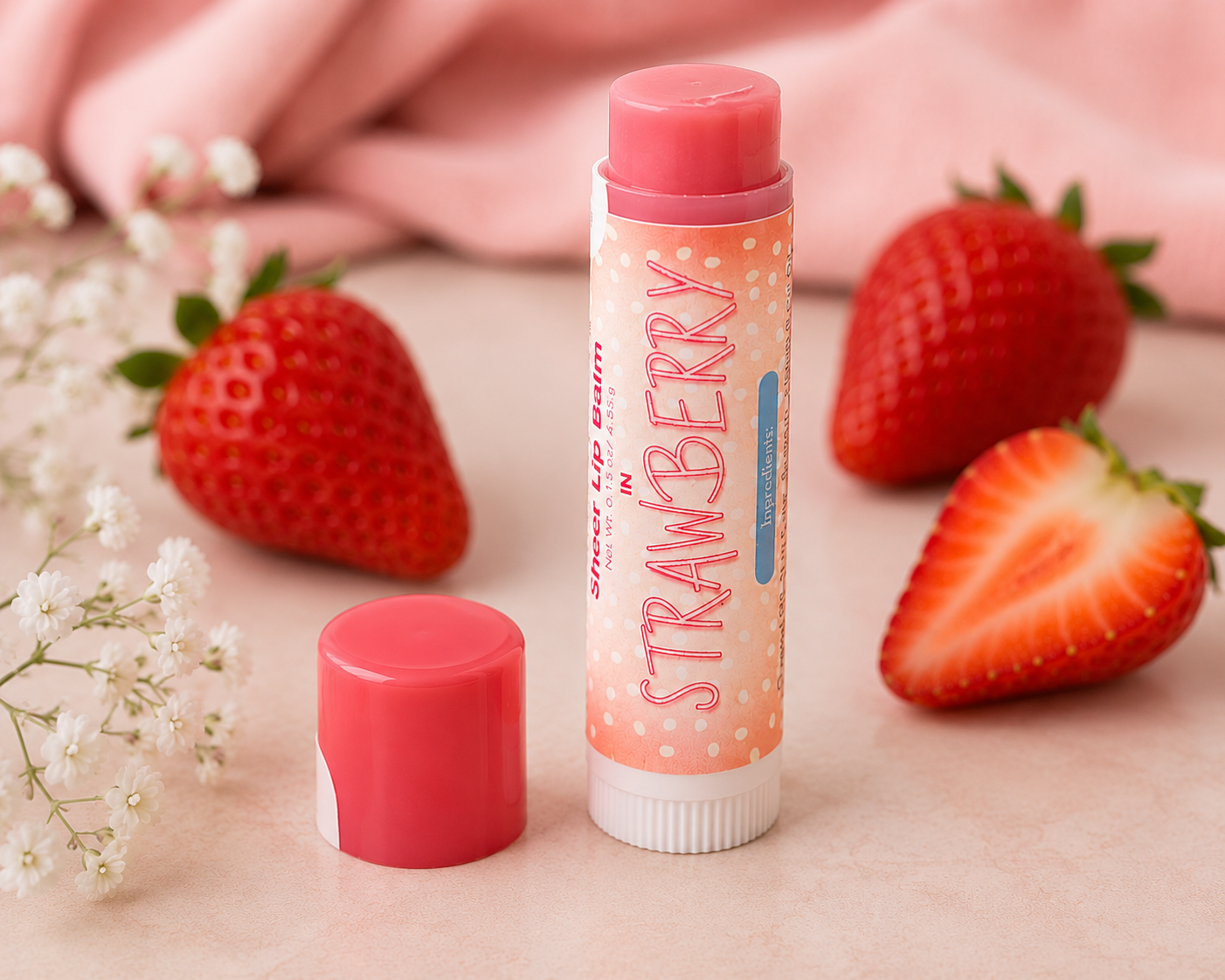 Lip Balm – Strawberry Parfait