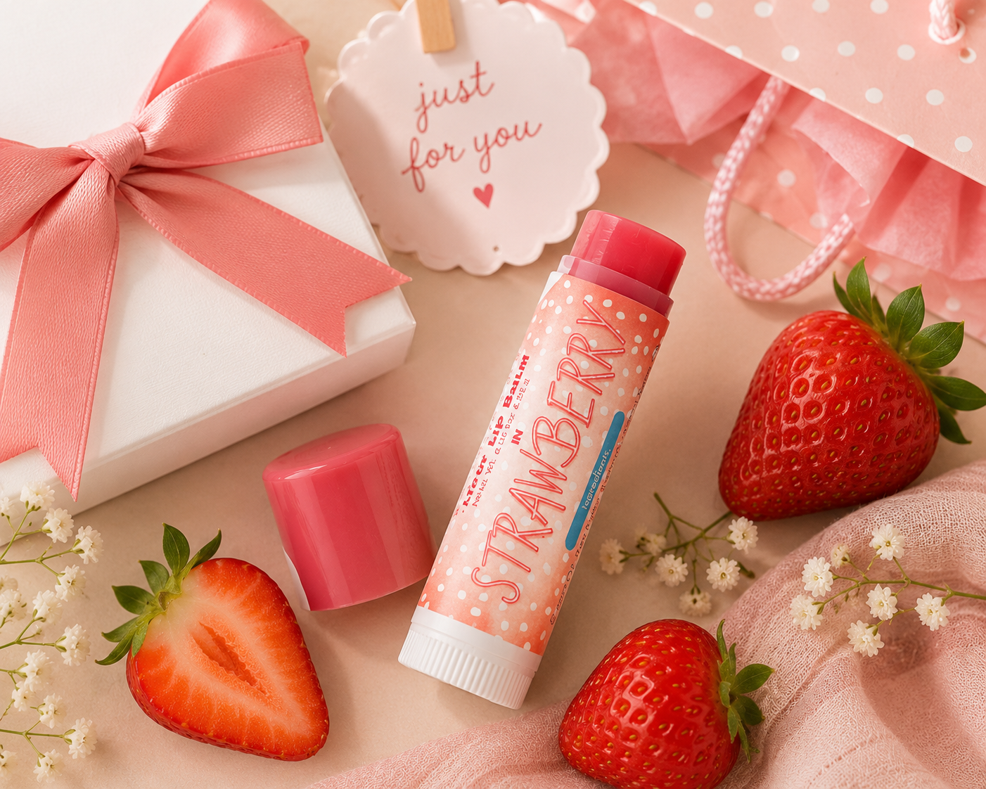 Lip Balm – Strawberry Parfait
