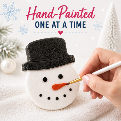 Christmas Snowman Bath Bomb