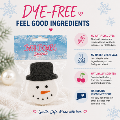 Christmas Snowman Bath Bomb
