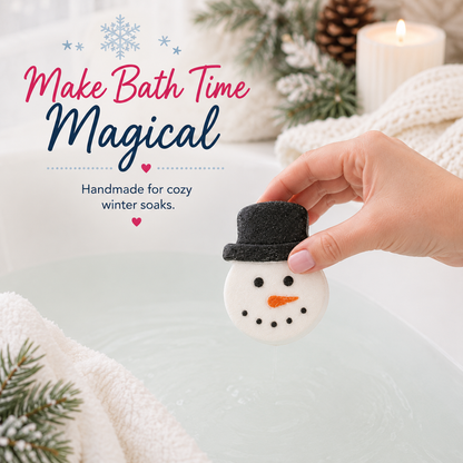 Christmas Snowman Bath Bomb