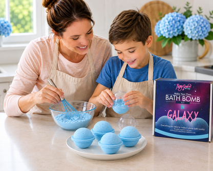 Blue Galaxy Bath Bomb Kit