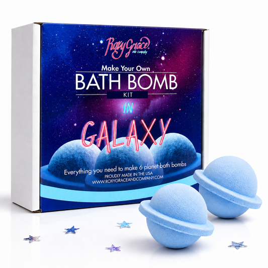 Blue Galaxy Bath Bomb Kit