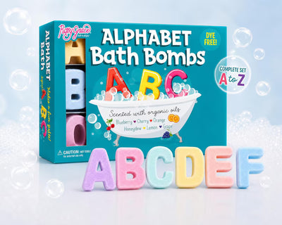 Bath Bomb Alphabet Gift Set