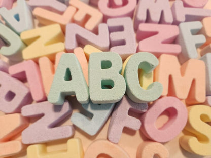 Bath Bomb Alphabet Gift Set