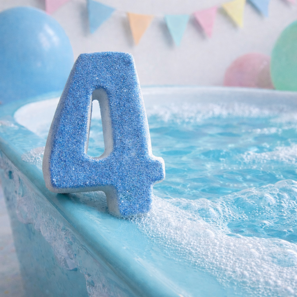 Birthday Number Bath Bomb