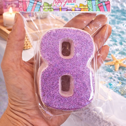 Birthday Number Bath Bomb