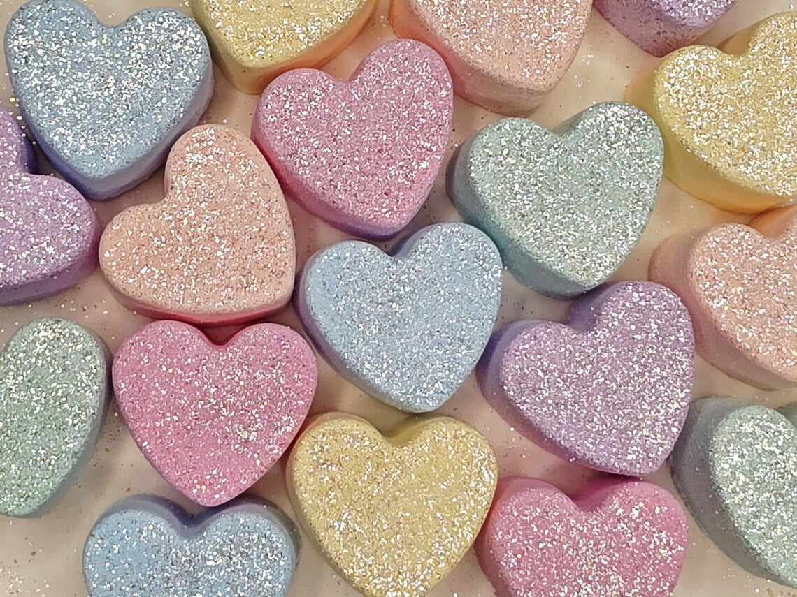 Mini Heart Bath Bombs