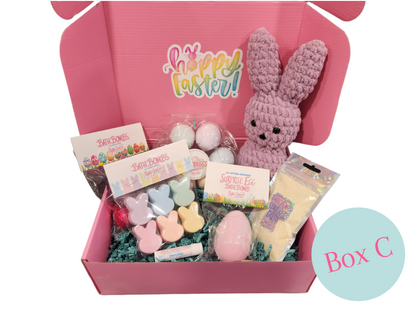 Easter Bath Bomb Gift Baskets