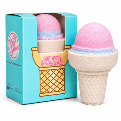 Ice Cream Cone Bath Bomb