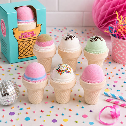 Ice Cream Cone Bath Bomb