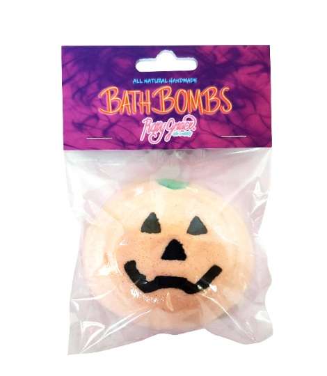 Halloween Jack-O-Lantern Bath Bomb