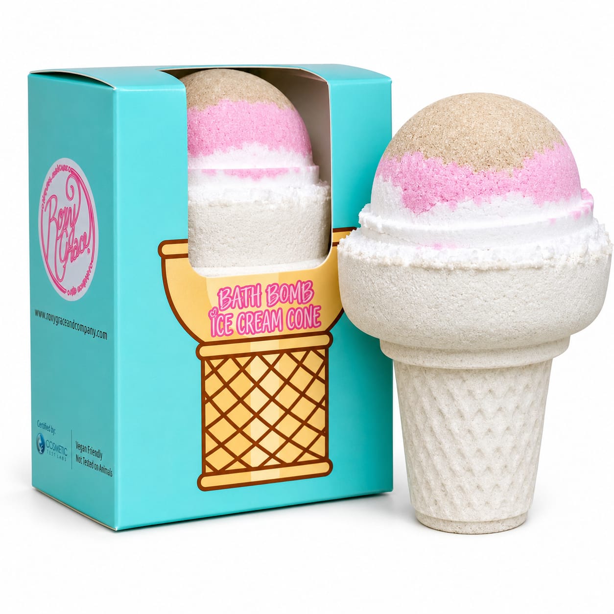 Ice Cream Cone Bath Bomb
