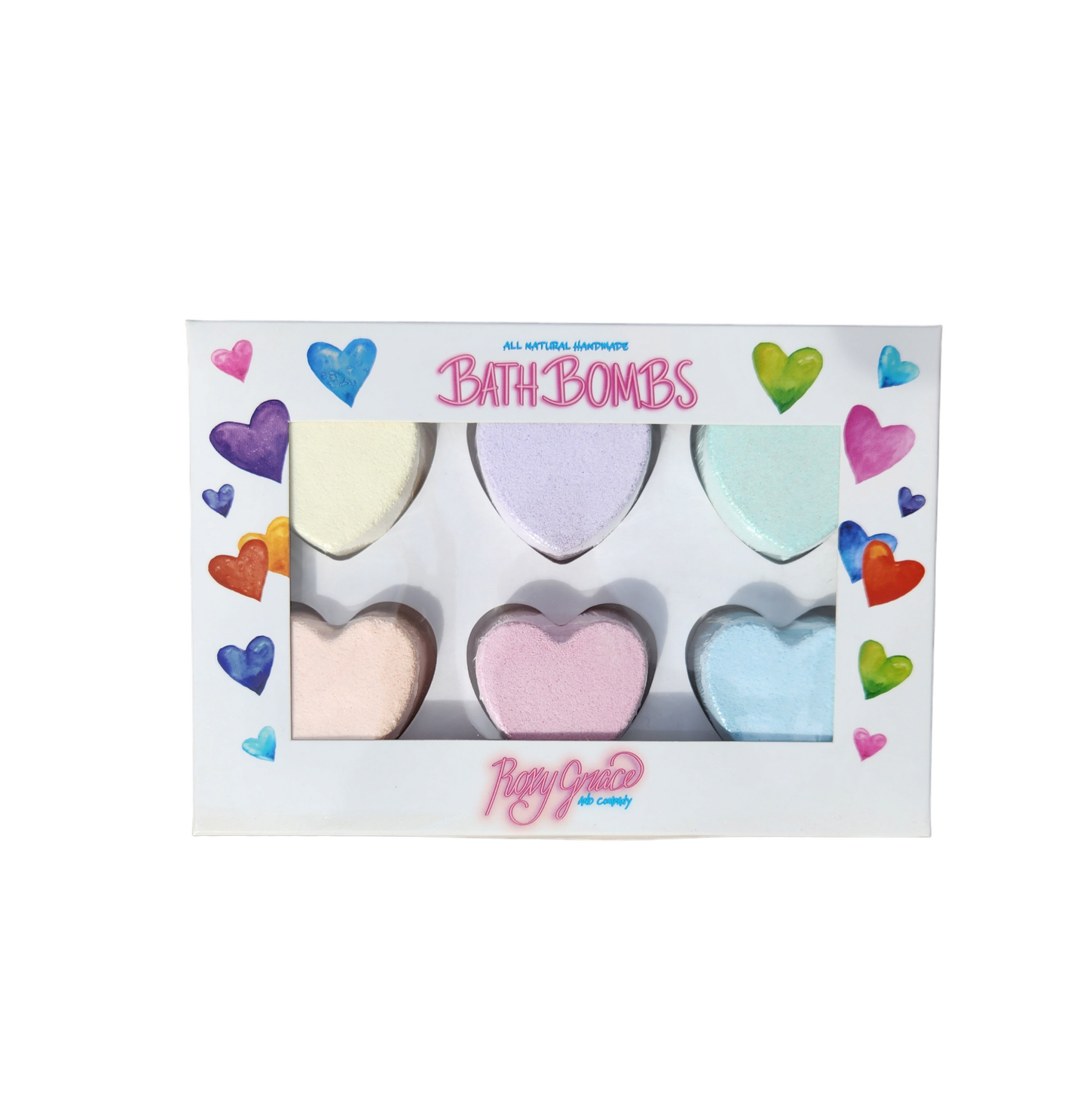 Bath Bomb Heart Gift Pack