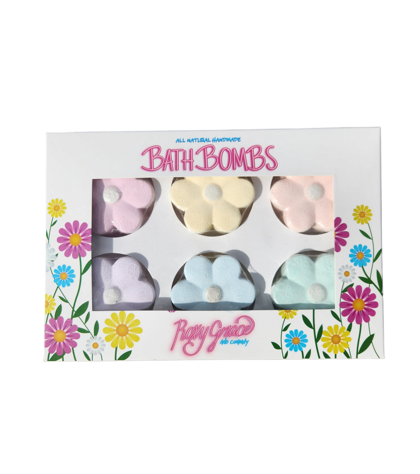 Bath Bomb Flowers Gift Pack