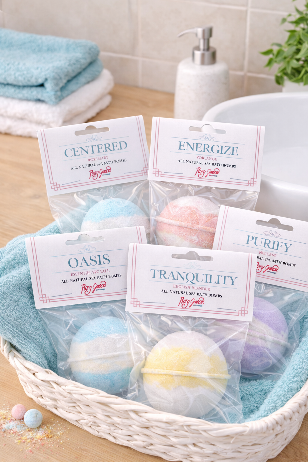 Spa Bath Bombs Collection