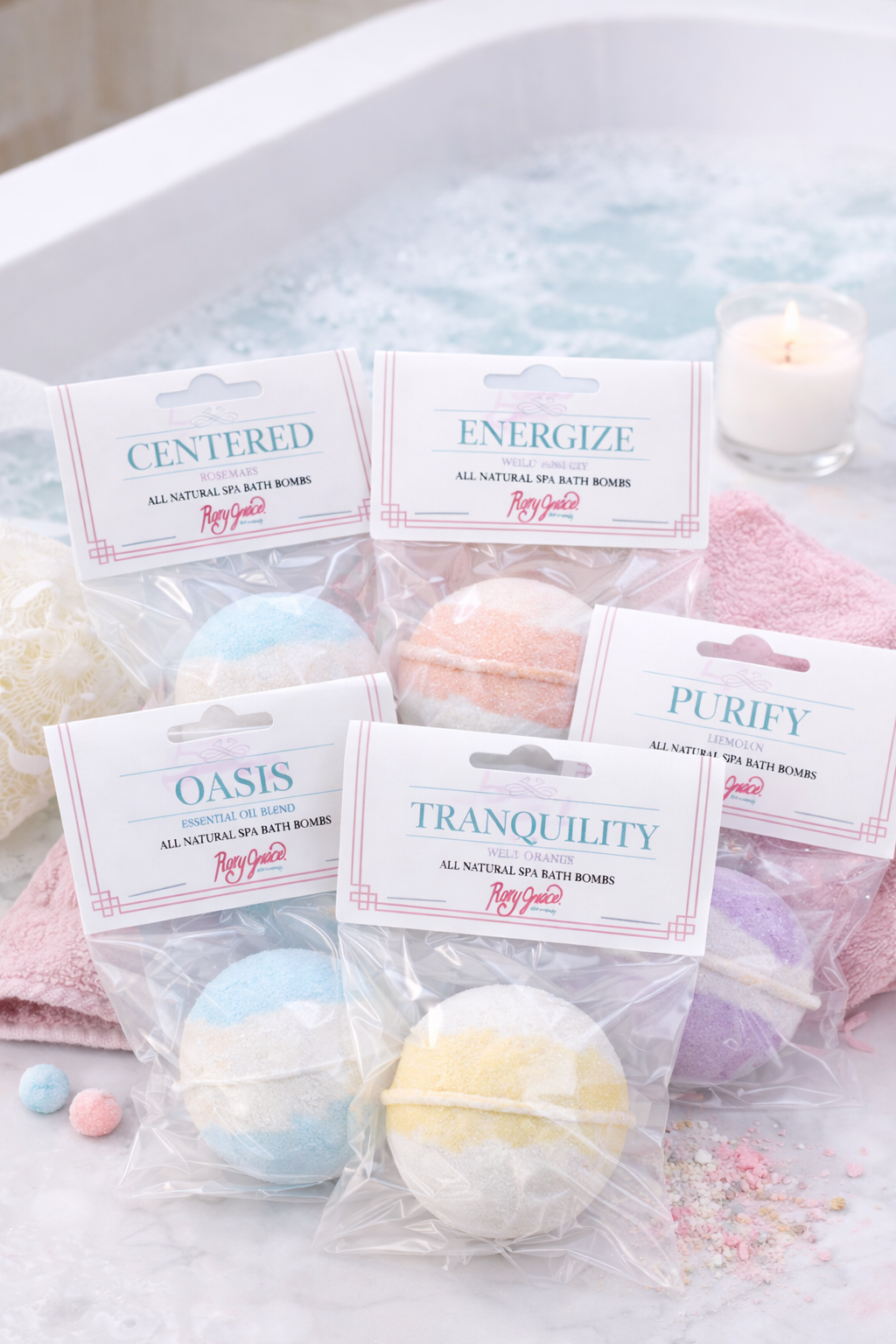 Spa Bath Bombs Collection