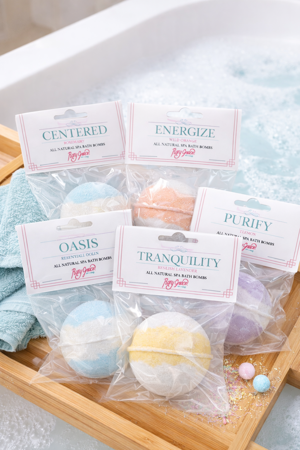 Spa Bath Bombs Collection
