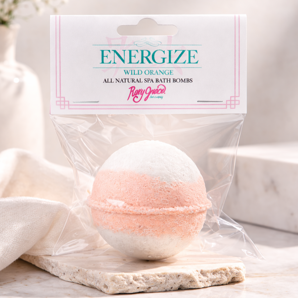 Spa Bath Bombs Collection - Energized (Wild Orange)