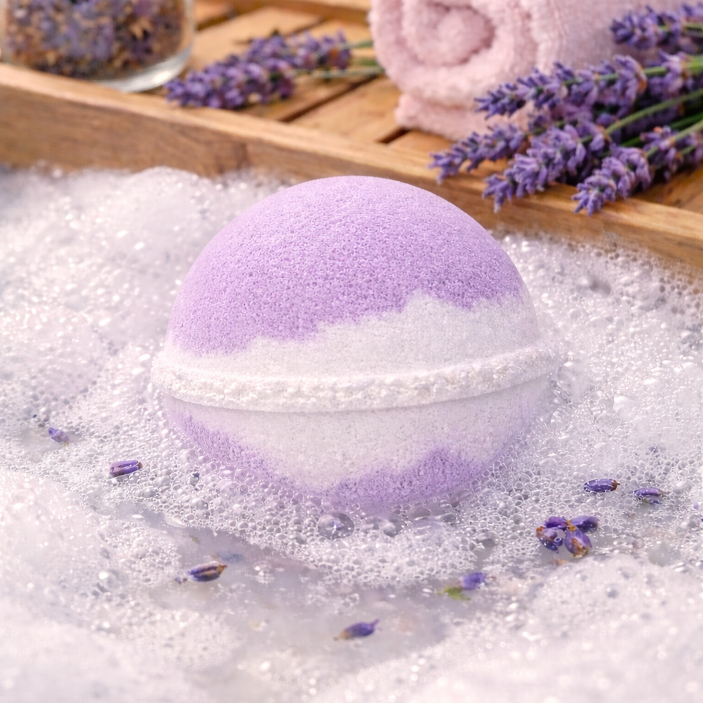 Spa Bath Bombs Collection - Tranquility (Lavender)
