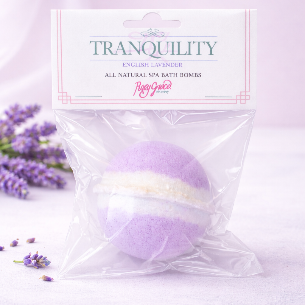 Spa Bath Bombs Collection - Tranquility (Lavender)